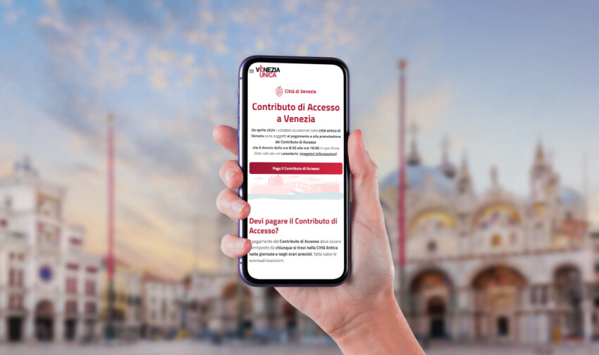 Admission ticket to Venice in 2025
